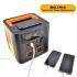 Toby’s Portable Power Station 500W, 150000mAh Lithium Battery, 220V AC Output, PD 60W, Wireless Charging, Lighting & Warning Modes, Multiple USB & DC Outputs - Black